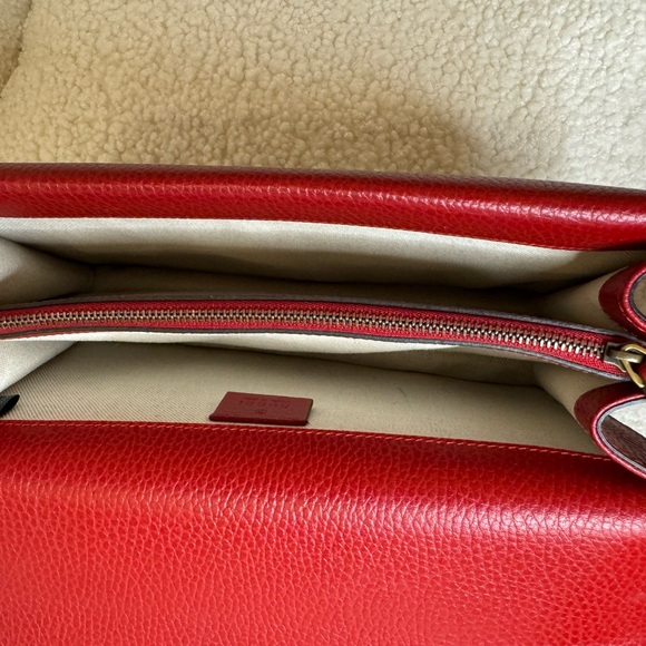 Gucci Dionysus Bag- Red Leather- Large size - Picture 6 of 7